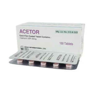 Acetor Tablet প্যাক ইমেজ