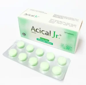 Acical JR Chewable Tablet প্যাক ইমেজ