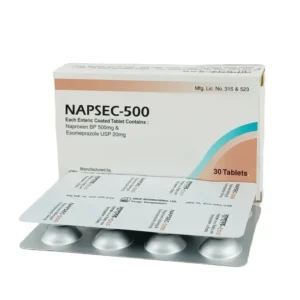 Napsec Tablet (Delayed Release) প্যাক ইমেজ
